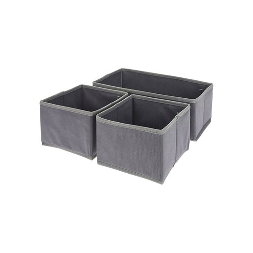 Joybos Pudełka (3 szt.) w kolorze szarym - id: 17790995 - marki Joybos - 187298797 Joybos Pudełka (3 szt.) w kolorze szarym ze sklepu Limango Polska w kategorii Akcesoria i przechowywanie - zdjęcie 187298797