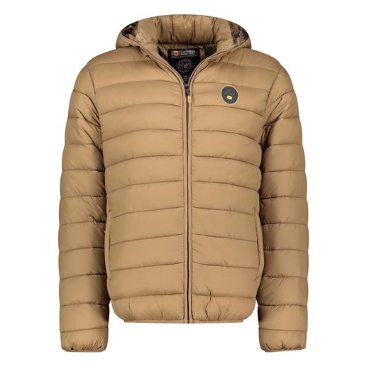 Canadian Peak Kurtka pikowana &quot;Amigomapeak&quot; w kolorze szarobrązowym ze sklepu Limango Polska w kategorii Kurtki męskie - zdjęcie 187298977