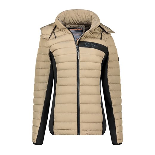 Canadian Peak Kurtka pikowana &quot;Arethaneak&quot; w kolorze beżowym ze sklepu Limango Polska w kategorii Kurtki damskie - zdjęcie 187298997