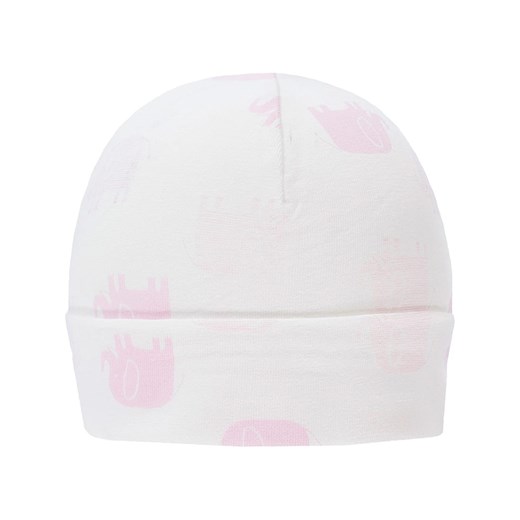 Döll Czapka beanie w kolorze biało-jasnoróżowym ze sklepu Limango Polska w kategorii Czapki dziecięce - zdjęcie 187299569