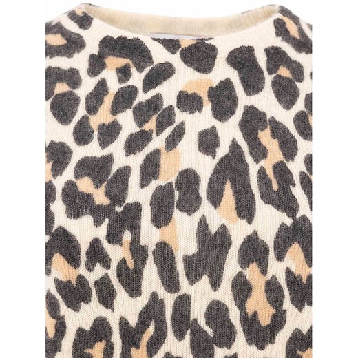 Zwillingsherz Kaszmirowy sweter w kolorze beżowo-jasnobrązowym Zwillingsherz M promocja Limango Polska