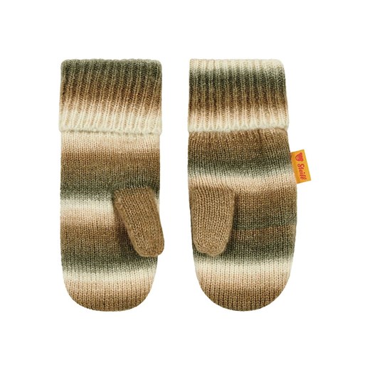 Steiff Rękawiczki w kolorze oliwkowo-kremowym Steiff 92/98 okazja Limango Polska