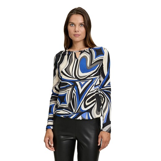 Betty Barclay Koszulka w kolorze kremowo-niebiesko-czarnym ze sklepu Limango Polska w kategorii Bluzki damskie - zdjęcie 187300105
