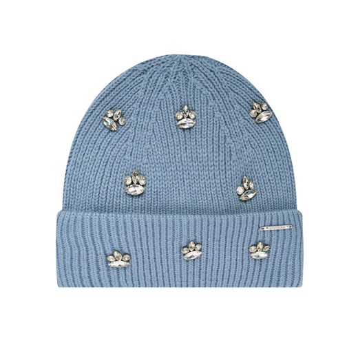 Czapka Guess AW5198 POL01 Niebieski ze sklepu eobuwie.pl w kategorii Czapki zimowe damskie - zdjęcie 187300206