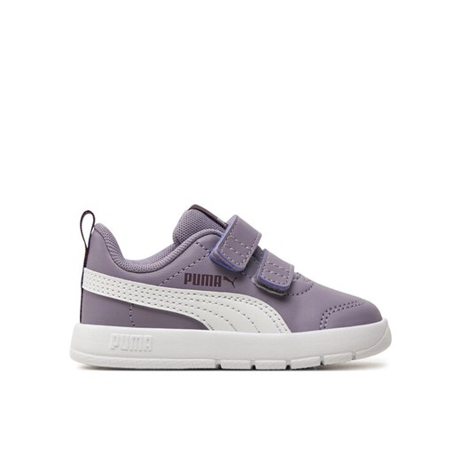 Sneakersy Puma Courtflex V3 310252 04 Fioletowy ze sklepu eobuwie.pl w kategorii Buty sportowe damskie - zdjęcie 187300235