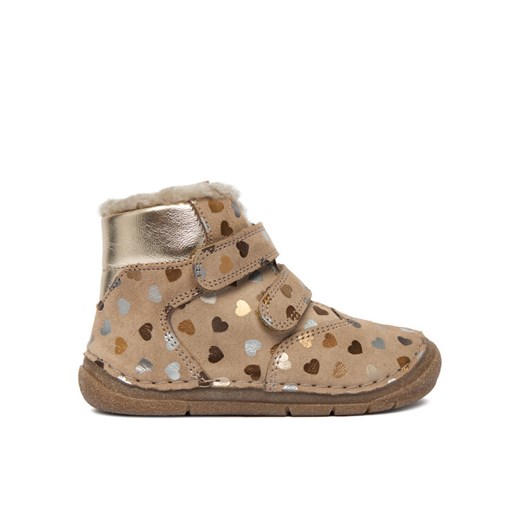 Śniegowce Froddo G2110143-26 S Beżowy ze sklepu eobuwie.pl w kategorii Buty zimowe dziecięce - zdjęcie 187300239