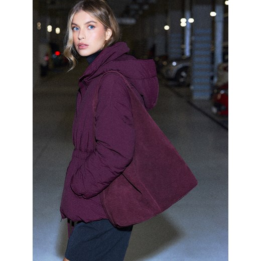 Mohito - Skórzana torebka - kasztanowy ze sklepu Mohito w kategorii Torby Shopper bag - zdjęcie 187300736