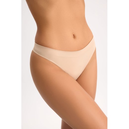 Stringi Gaia 010 Jasmin beżowy ze sklepu kontri.pl w kategorii Majtki damskie - zdjęcie 187300757