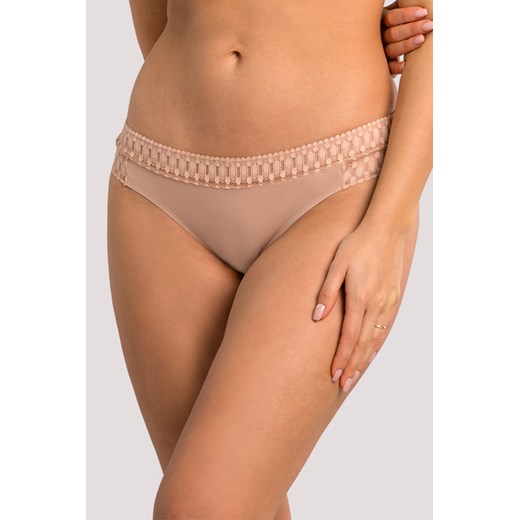 Figi Unikat Kora beż ze sklepu kontri.pl w kategorii Majtki damskie - zdjęcie 187300829