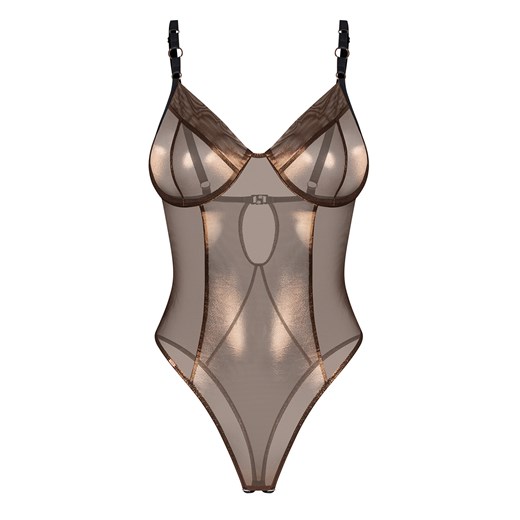 Body sexy Obsessive Soranna crotchless teddy black ze sklepu kontri.pl w kategorii Body damskie - zdjęcie 187300868