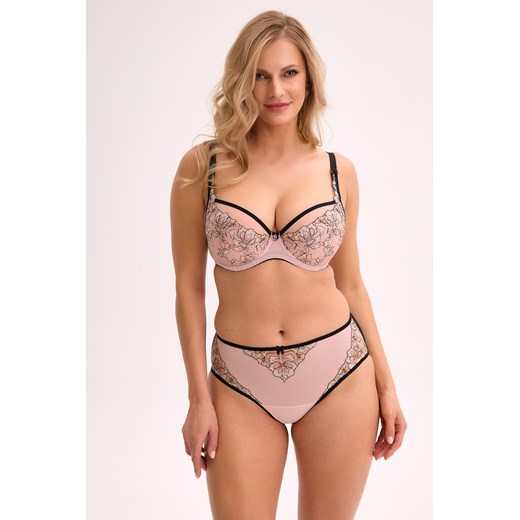 Figi Gaia 1332P Xenia różowo-czarny Gaia M kontri.pl