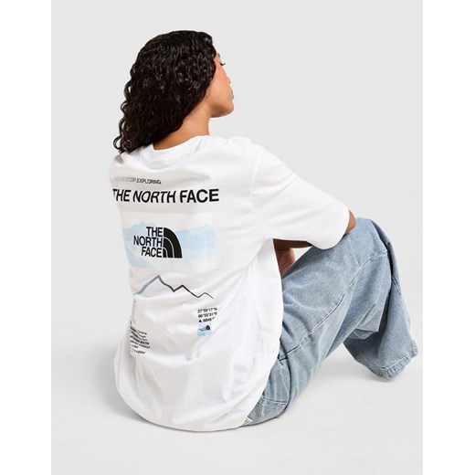 THE NORTH FACE T-SHIRT W GRADIENT FLOW OVERSIZE ze sklepu JD Sports  w kategorii Bluzki damskie - zdjęcie 187301346
