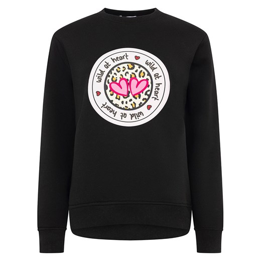 Zwillingsherz Bluza &quot;Romy&quot; w kolorze czarnym Zwillingsherz S/M wyprzedaż Limango Polska