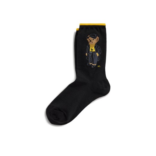 Skarpety długie Polo Ralph Lauren 455982951001 Czarny ze sklepu eobuwie.pl w kategorii Skarpetki męskie - zdjęcie 187302755