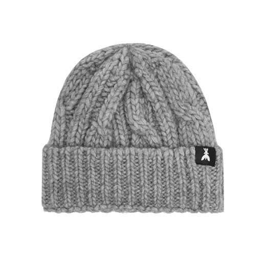 Czapka Patrizia Pepe 2FA067/K237-S238 Szary ze sklepu eobuwie.pl w kategorii Czapki zimowe damskie - zdjęcie 187302758