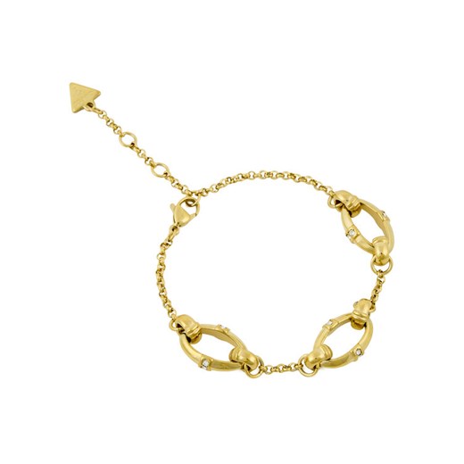 Bransoletka Guess JUBB05 168JW Złoty ze sklepu eobuwie.pl w kategorii Bransoletki - zdjęcie 187302796