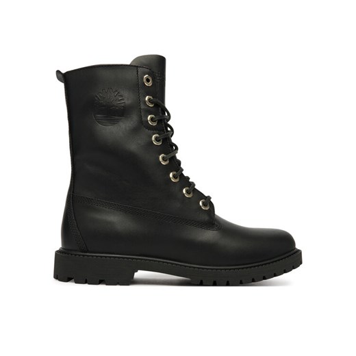 Trzewiki Timberland Premium 8 Inch Lace Up Wp TB0A43MXW021 Czarny ze sklepu eobuwie.pl w kategorii Botki - zdjęcie 187302805