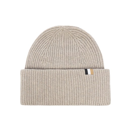 Czapka Boss Laura 50497808 Szary ze sklepu eobuwie.pl w kategorii Czapki zimowe damskie - zdjęcie 187302887