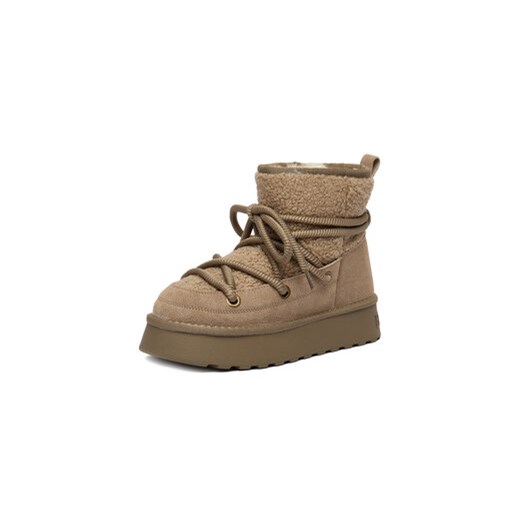 Śniegowce Badura EO-AMY-TS6286-01 Szary 37 eobuwie.pl