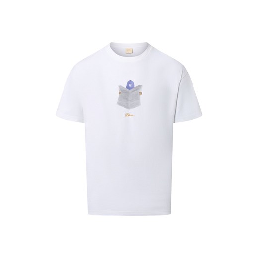 BLKVIS Koszulka męska Mężczyźni Bawełna biały nadruk - id: 787669-0001-09900 - marki Blkvis - 187303605 BLKVIS Koszulka męska Mężczyźni Bawełna biały nadruk ze sklepu vangraaf w kategorii T-shirty męskie - zdjęcie 187303605