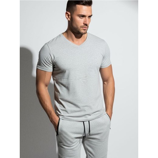 Sinsay - Koszulka - szary ze sklepu Sinsay w kategorii T-shirty męskie - zdjęcie 187305969