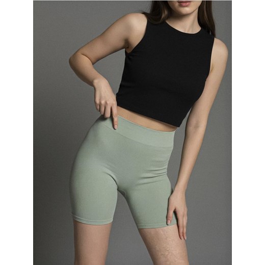 Sinsay - Szorty kolarki - zielony ze sklepu Sinsay w kategorii Szorty - zdjęcie 187305975