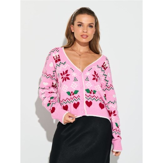 Sinsay - Sweter z motywem świątecznym - wielobarwny ze sklepu Sinsay w kategorii Swetry damskie - zdjęcie 187306009