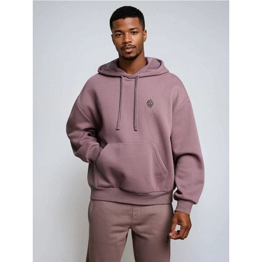 Sinsay - Bluza hoodie basic - green spruce ze sklepu Sinsay w kategorii Bluzy męskie - zdjęcie 187306048