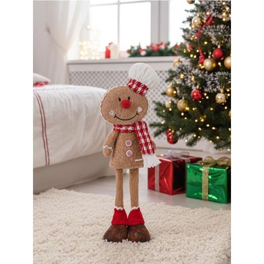 Sinsay - Świąteczna dekoracja stojąca w kształcie piernikowego ludzika - wielobarwny ze sklepu Sinsay w kategorii Dekoracje bożonarodzeniowe - zdjęcie 187306108