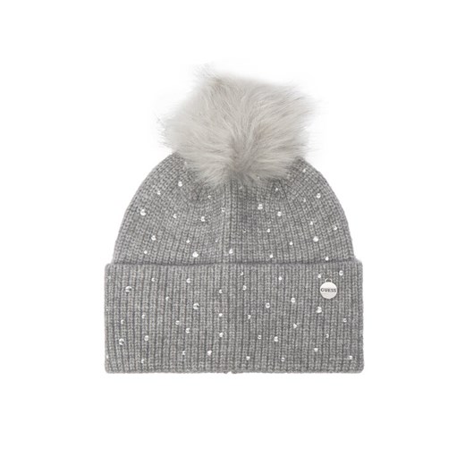 Guess Czapka AW5213 POL01 Szary ze sklepu MODIVO w kategorii Czapki zimowe damskie - zdjęcie 187306216