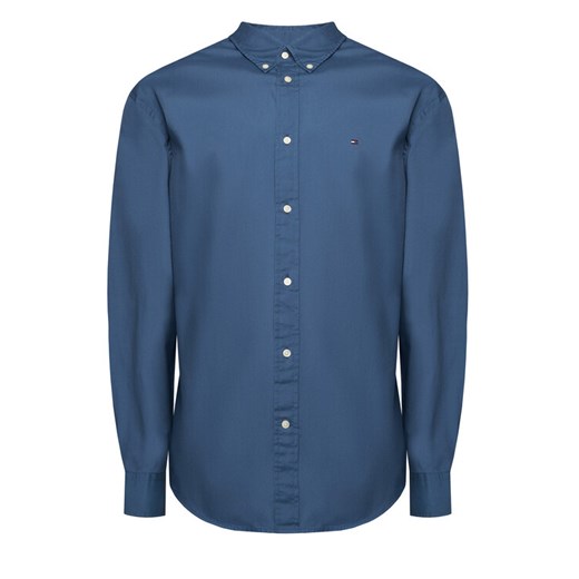 Tommy Hilfiger Koszula MW0MW37550 Niebieski Regular Fit - id: 0000305344205 - marki Tommy Hilfiger - 187306316 Tommy Hilfiger Koszula MW0MW37550 Niebieski Regular Fit ze sklepu MODIVO w kategorii Koszule męskie - zdjęcie 187306316