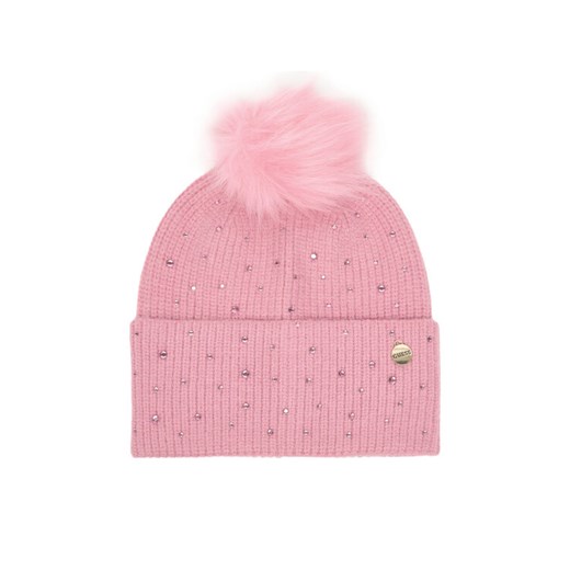 Guess Czapka AW5213 POL01 Różowy ze sklepu MODIVO w kategorii Czapki zimowe damskie - zdjęcie 187306335