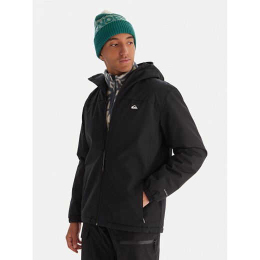Quiksilver Kurtka przejściowa Overcast 3K EQYJK04202 Czarny Regular Fit ze sklepu MODIVO w kategorii Kurtki męskie - zdjęcie 187306355