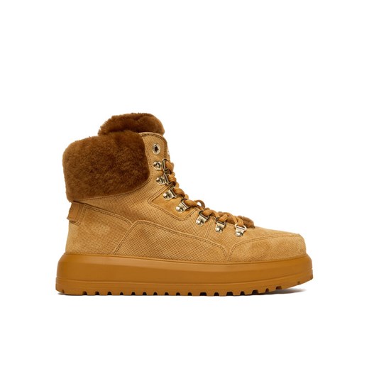 Bogner Botki Antwerp L 23 A 22541613 Beżowy ze sklepu MODIVO w kategorii Śniegowce damskie - zdjęcie 187306369