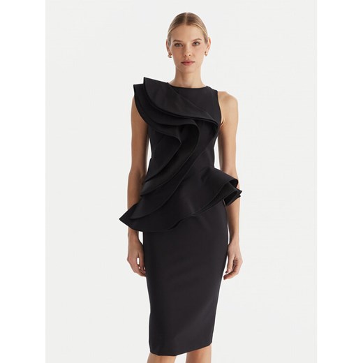 Babylon Sukienka koktajlowa MF0214 Czarny Slim Fit - id: 0000305911896 - marki BABYLON - 187306378 Babylon Sukienka koktajlowa MF0214 Czarny Slim Fit ze sklepu MODIVO w kategorii Sukienki - zdjęcie 187306378