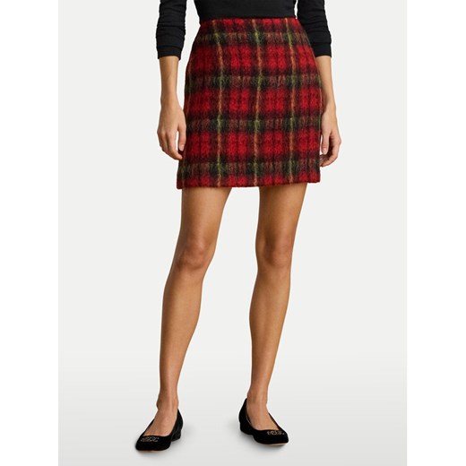 LAUREN RALPH LAUREN Spódnica mini 200P06912001 Czerwony Regular Fit - id: 0000305626042 - marki Ralph Lauren - 187306388 LAUREN RALPH LAUREN Spódnica mini 200P06912001 Czerwony Regular Fit ze sklepu MODIVO w kategorii Spódnice - zdjęcie 187306388