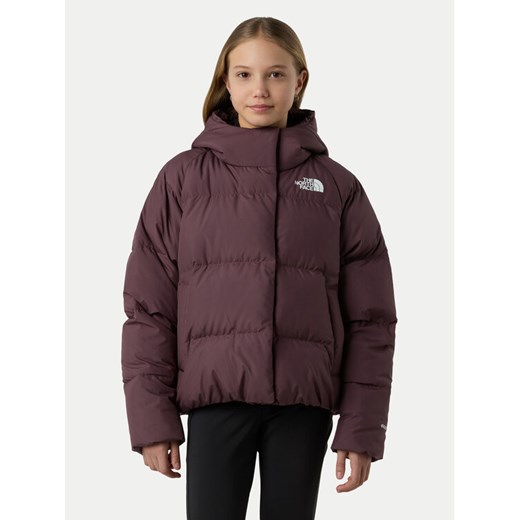 The North Face Kurtka puchowa North NF0A88UD Bordowy Regular Fit ze sklepu MODIVO w kategorii Kurtki dziewczęce - zdjęcie 187306396