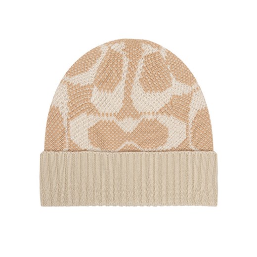 Coach Czapka 29CO100440 Beżowy ze sklepu MODIVO w kategorii Czapki zimowe damskie - zdjęcie 187306397