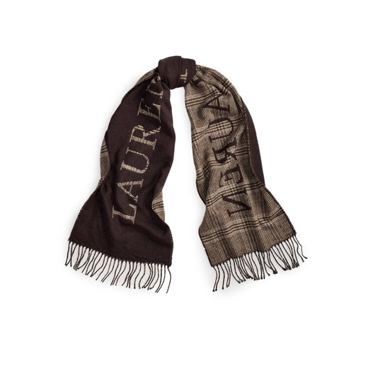 LAUREN RALPH LAUREN Szalik 454960038005 Brązowy ze sklepu MODIVO w kategorii Szaliki i chusty damskie - zdjęcie 187306445