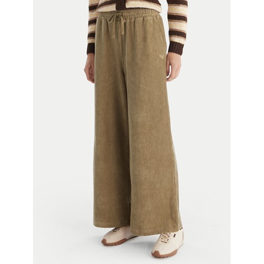 Roxy Spodnie materiałowe Lekeito Pant Knit ERJNP03691 Zielony Regular Fit - id: 0000305647009 - marki ROXY - 187306476 Roxy Spodnie materiałowe Lekeito Pant Knit ERJNP03691 Zielony Regular Fit ze sklepu MODIVO w kategorii Spodnie damskie - zdjęcie 187306476