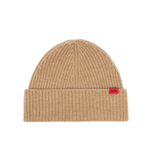 Hugo Czapka Xola 50524570 Beżowy ze sklepu MODIVO w kategorii Czapki zimowe męskie - zdjęcie 187306479