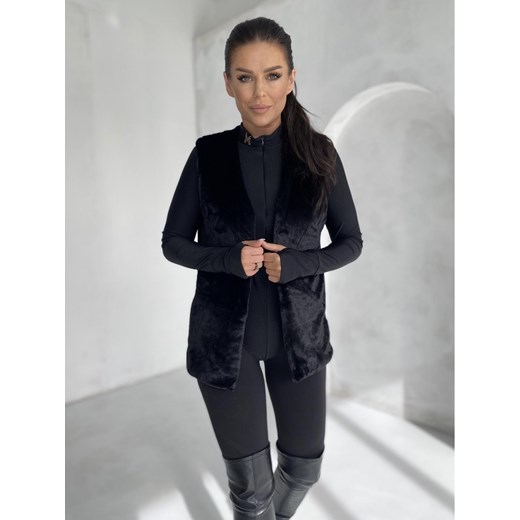 Kamizelka damska VLR008 - jasno szara Edoti M Edoti