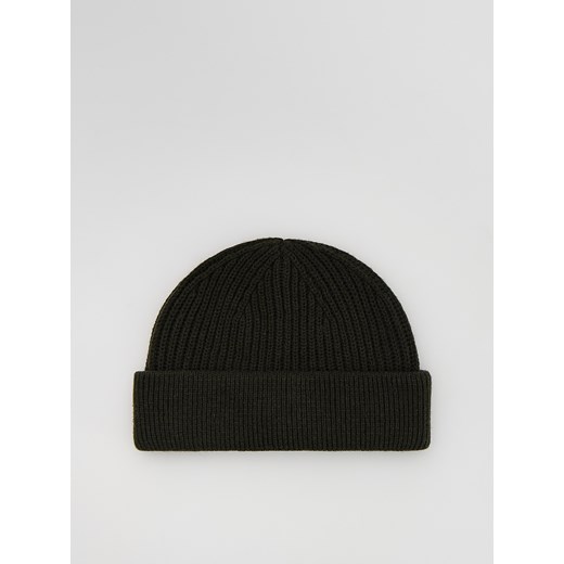 Reserved - Czapka beanie z wełną - jasny zielony ze sklepu Reserved w kategorii Czapki zimowe męskie - zdjęcie 187308178