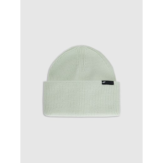 Dziecięca czapka zimowa 4F 4FJWAW25ACAPU652 - czarna ze sklepu Sportstylestory.com w kategorii Czapki dziecięce - zdjęcie 187308877