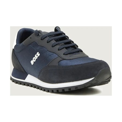 BOSS BLACK Skórzane sneakersy Parkour ze sklepu Gomez Fashion Store w kategorii Buty sportowe męskie - zdjęcie 187308916