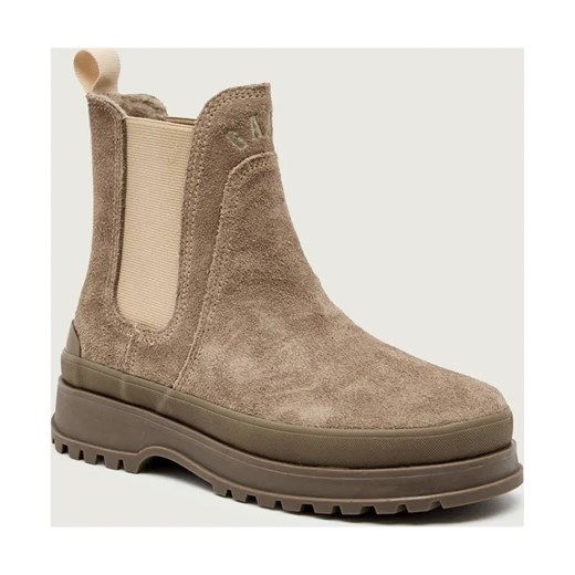 Gant Sztyblety Wintly | zamsz ze sklepu Gomez Fashion Store w kategorii Botki - zdjęcie 187308958