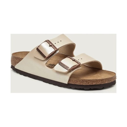 Birkenstock Klapki Arizona BF | Narrow fit | z dodatkiem skóry ze sklepu Gomez Fashion Store w kategorii Klapki damskie - zdjęcie 187308998