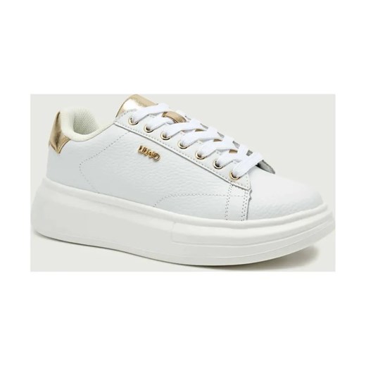 Liu Jo Skórzane sneakersy BABOL 01 - id: LC255W000045M12 - marki Liu Jo - 187309045 Liu Jo Skórzane sneakersy BABOL 01 ze sklepu Gomez Fashion Store w kategorii Buty sportowe damskie - zdjęcie 187309045