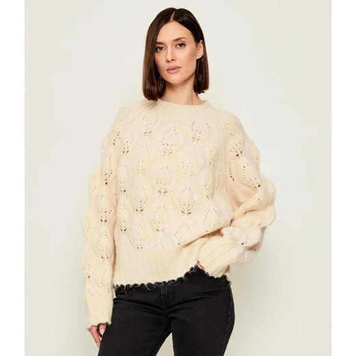 Silvian Heach Sweter | Oversize fit | z dodatkiem wełny ze sklepu Gomez Fashion Store w kategorii Swetry damskie - zdjęcie 187309107