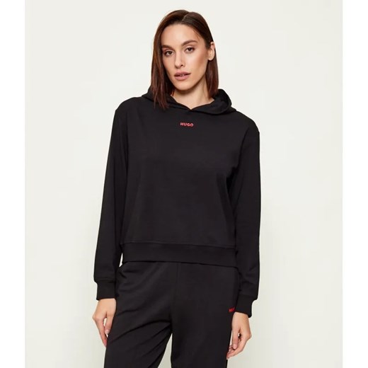 Hugo Bodywear Bluza SHUFFLE | Regular Fit ze sklepu Gomez Fashion Store w kategorii Bluzy damskie - zdjęcie 187309115